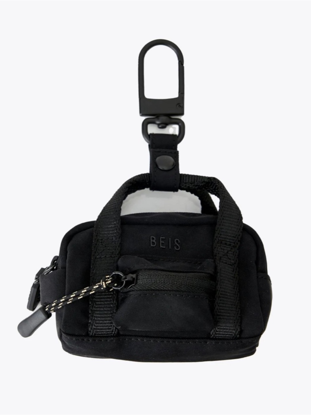 NWOT BÉIS The Sport Duffle Charm in Black — Gone for Good!